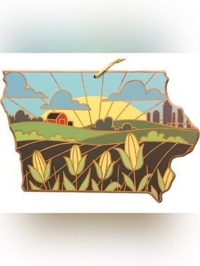 Iowa Sunrise Farm cutting & Serving board